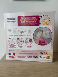 Mako Moulages Mon Atelier Mes Charms DIY tvorivá súprava – 9 sadrových odliatkov zvieratiek v štýle Kawaii – Tvorba príveskov na kľúče a tašky – od 8 rokov 3
