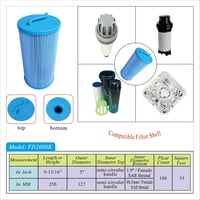 Malaka FD2008K Spa Filter Cartridge 35 m² - 2 db csomag 7