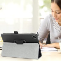 MAMA MOUTH Lenovo Tab M8 4th Gen Védőtok - Minőségi PU Bőr Tablet Tok 8 Colos TB300FU Modellhez, Fekete (Nem Kompatibilis 2nd/3rd Gen) 5