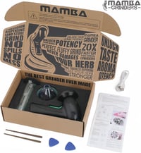Mamba Grinders Elektromos Fűszerdaráló - USB Tölthető Adagoló Fejjel - Alumínium Fűszer és Gyógynövény Őrlő Fekete Színben 7