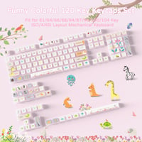 MAMBASNAKE 120 Billentyű PBT Pudding Keycap szett ASA profil mechanikus billentyűzethez 7
