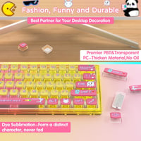 MAMBASNAKE 120 Gombos PBT Pudding Keycap Szett ASA Profil Mechanikus Billentyűzethez 3
