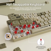 MAMBASNAKE AK680 Mechanikus Billentyűzet 68 Gomb + Gaming Egér 6400 DPI RGB 7