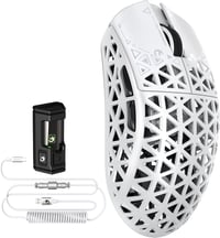 MAMBASNAKE M5 Ultra Szénszálas 8000Hz Vezeték Nélküli Gaming Egér, 39g Szuperkönnű, 42000DPI, Bluetooth/2.4G/USB-C, PC/Mac Kompatibilis 1