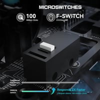 MAMBASNAKE M5 Ultra Vezeték Nélküli Gamer Egér, 39g Szénszálas Ultrakönnyű, 42000 DPI, 8000Hz, PAW3950MAX Szenzor, PC/Xbox/PS/Mac Kompatibil 6