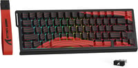 MAMBASNAKE X Attack Shark X68PRO HE 8KHz Wireless Gaming Billentyűzet RGB Piros 1