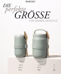 MAMEIDO 500ml Termikus Ételtartó Rozsdamentes Acél Taupe Szürke Szivárgásmentes - 500 ml, Taupe Grey 5