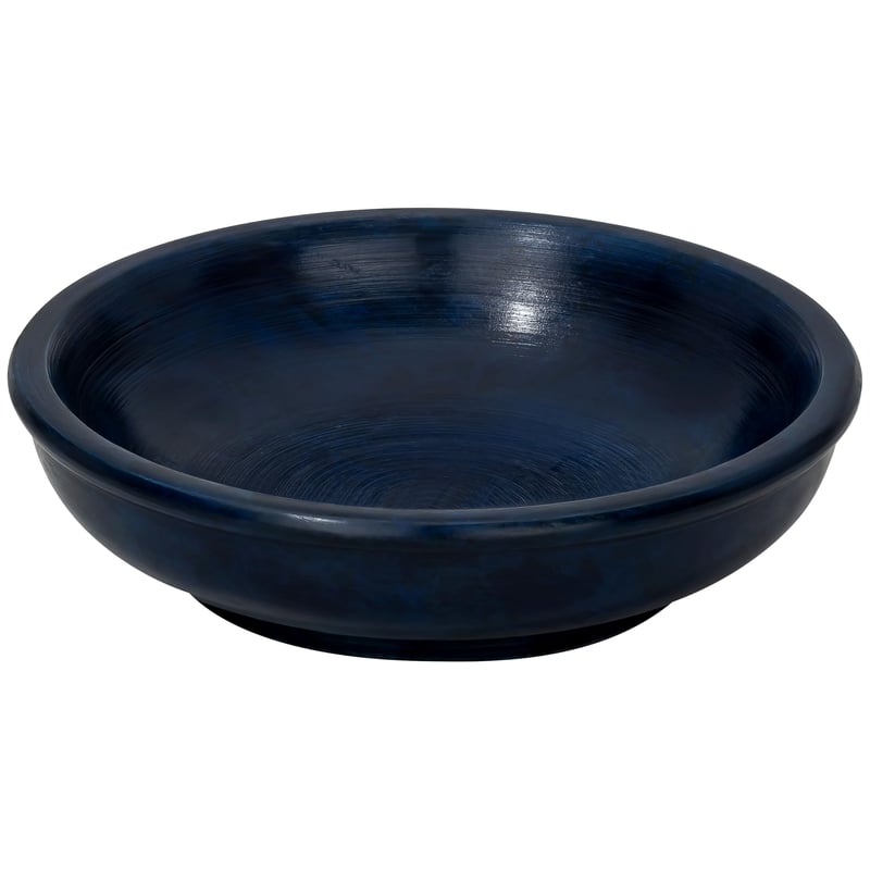 Bol pentru tămâie MaMeMi din steatit – Verde, Ø 10,5 cm, înălțime 3 cm – Pictat manual și ignifug – Vas rotund pentru cărbune, tămâie și plante aromatice
