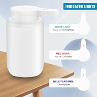 Mamiddle Automatikus Habszappan Adagoló Érzékelős Fehér 300ml 3