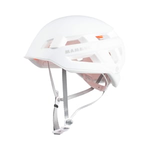 Cască de escaladă unisex Mammut Crag Sender pentru bărbați și femei, albă, circumferință cap 56-61 cm, echipament de alpinism