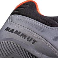Pantofi de drumeție impermeabili pentru bărbați Mammut Mercury IV Low GTX, Titanium-Hot Red, cu membrană Gore-Tex și talpă Vibram, mărimea 43 1/3 (EU) 8