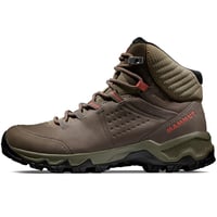 Bocanci de drumeție pentru femei Mammut Nova IV Mid GTX - Încălțăminte trekking alpină impermeabilă cu Gore-Tex - Bungee-Apricot Brandy - mărimea 40 (EU 6.5) 1