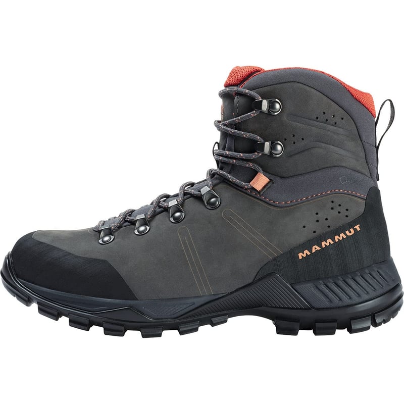 Dámske turistické topánky Mammut Nova Tour II High GTX, farba graphite-baked – veľkosť 37 (EU)