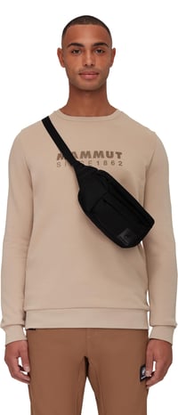 Geantă de talie Mammut Xeron Neuveville - Negru, 2L, impermeabilă, pentru sport și utilizare zilnică, cu multe buzunare, unisex 2