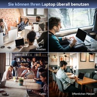 Mamol 15.6" Mágneses Adatvédelmi Képernyő Laptop Monitorra - Kékfény Szűrő 6