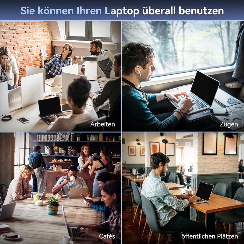 Mamol 15.6" Mágneses Adatvédelmi Képernyő Laptop Monitorra - Kékfény Szűrő