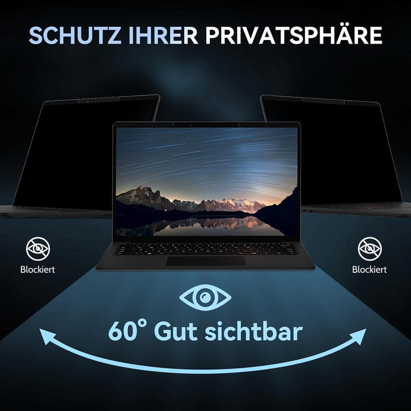 Mamol 15.6" Mágneses Adatvédelmi Képernyő Laptop Monitorra - Kékfény Szűrő