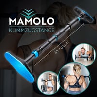 MAMOLO Húzódzkodó Rúd ajtókerethez, fúrás nélkül - 65-100 cm 7