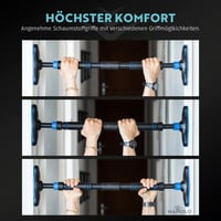 MAMOLO Húzódzkodó Rúd ajtókerethez, fúrás nélkül - 65-100 cm 6