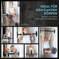 MAMOLO Húzódzkodó Rúd ajtókerethez, fúrás nélkül - 65-100 cm 3