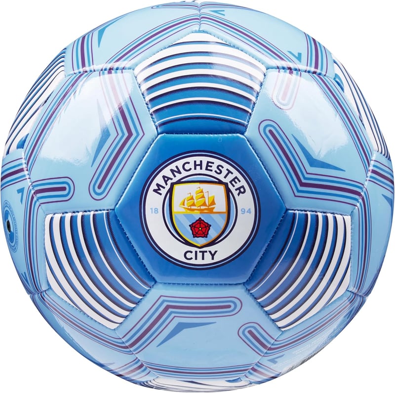 Manchester City FC Labdarúgó Labda Hivatalos Licensz, 3-as 4-es 5-ös Méret