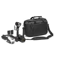 Profesionálny batoh na fotoaparát Manfrotto Advanced Hybrid III pre bezzrkadlovky, s priehradkou na notebook, možnosťou premeny na tašku cez rameno, držiakom na statív a odnímateľným puzdrom na fotoaparát 1