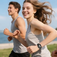 Manlyee Set 4 huse de protecție cu folie pentru Apple Watch Series 11 și Series 10 de 42 mm 5