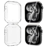 Manlyee Set 4 huse de protecție cu folie pentru Apple Watch Series 11 și Series 10 de 42 mm 1