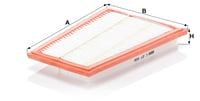 Vzduchový filter MANN-FILTER C 27 006 – Pre osobné a dodávkové automobily 3
