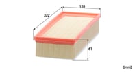 Vzduchový filter MANN-FILTER C 32 130 – Pre osobné automobily 3