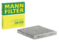 Peľový filter MANN-FILTER CUK 2358 s aktívnym uhlím – Kabínový vzduchový filter pre osobné a dodávkové automobily 1