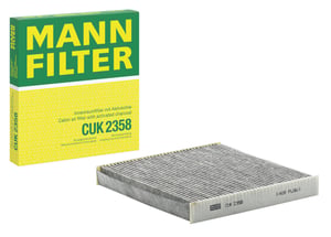 Filtru de polen MANN-FILTER CUK 2358 cu cărbune activ – Filtru de aer pentru habitaclu pentru autoturisme și autoutilitare