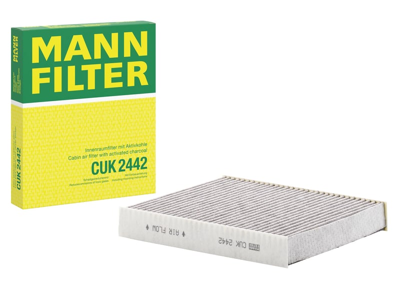 Peľový filter MANN-FILTER CUK 2442 s aktívnym uhlím