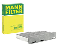 MANN-FILTER CUK 2939 Pollenszűrő Aktív Szénnel – Utastér Levegőszűrő Személyautókhoz 1