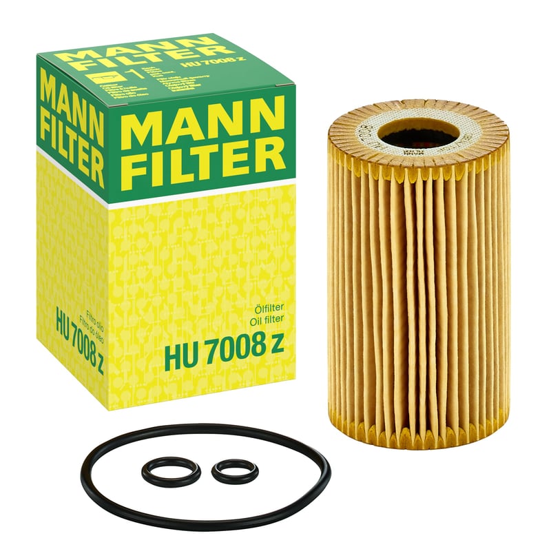 Olejový filter MANN-FILTER HU 7008 Z so súpravou tesnení
