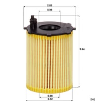 Filtru de ulei Mann Filter HU 7033 z - Filtru de ulei de motor de calitate originală 5