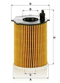 Filtru de ulei Mann Filter HU 7033 z - Filtru de ulei de motor de calitate originală 4