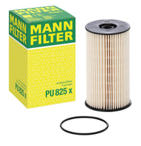 Palivový filter MANN-FILTER PU 825 X s tesnením – pre osobné a dodávkové automobily, čierny 1