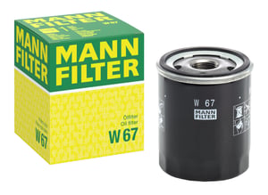 Olejový filter MANN-FILTER W 67 pre osobné a dodávkové automobily