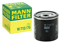 Olejový filter MANN-FILTER W 712/75 pre osobné a ľahké úžitkové vozidlá 2