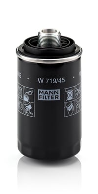 Olejový filter MANN-FILTER W 719/45 – pre osobné a ľahké úžitkové vozidlá 2