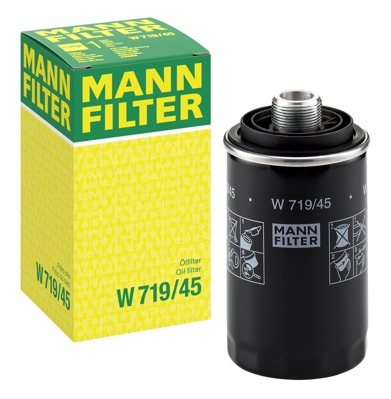 Olejový filter MANN-FILTER W 719/45 – pre osobné a ľahké úžitkové vozidlá