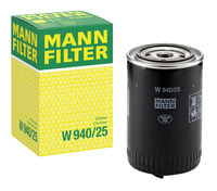 Olejový filter MANN-FILTER W 940/25 – pre osobné a ľahké úžitkové vozidlá, závit M20x1,5, 1 ks 1