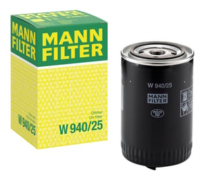 Filtru de ulei MANN-FILTER W 940/25 – pentru autoturisme și autoutilitare, filet M20x1,5, 1 buc.