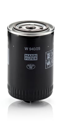 Olejový filter MANN-FILTER W 940/25 – pre osobné a ľahké úžitkové vozidlá, závit M20x1,5, 1 ks 2