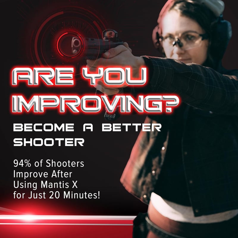 Mantis X10 Elite Lövészeti Teljesítménymérő Rendszer - Valós Idejű Követés, Elemzés és Edzői Tanácsadás iOS/Android Applikációval