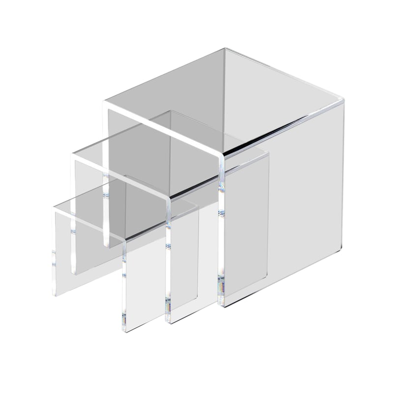 Suport Expozițional pentru Bijuterii din Acril Transparent MaoXinTek - Dimensiuni Mic, Mediu și Mare - Stand de Prezentare Bijuterii