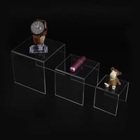 Suport Expozițional pentru Bijuterii din Acril Transparent MaoXinTek - Dimensiuni Mic, Mediu și Mare - Stand de Prezentare Bijuterii 3