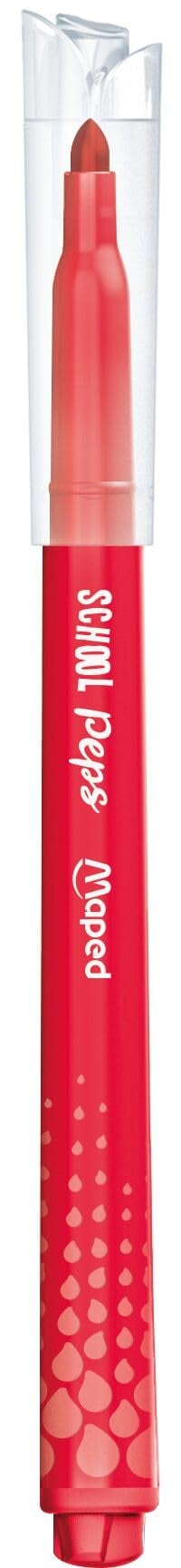 Set carioci Maped Color Pep's Long Life – 24 bucăți, lavabile, culori vii, pentru școală 4