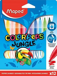 Maped Colour Peps Jungle filctoll szett 12 darabos készlet - x12 box 2